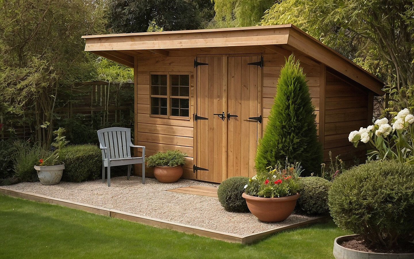 Baugenehmigung für ein Gartenhaus Baumpflege und Garten